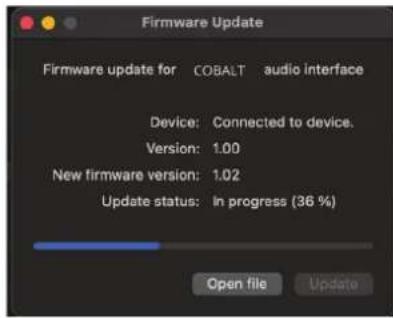 Midas Cobalt - Atualização de Firmware - 5