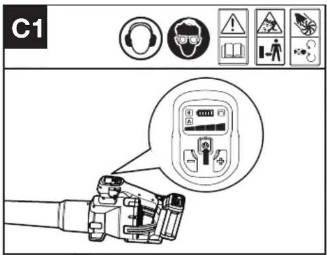 KRESS KC510.9 - Isæt/fjern batteriet (se fig. B2, B3) - 3