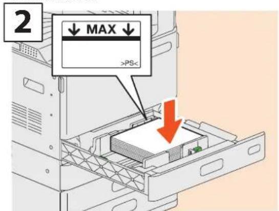 OKI ES9475 MFP - Chargement du papier - 2