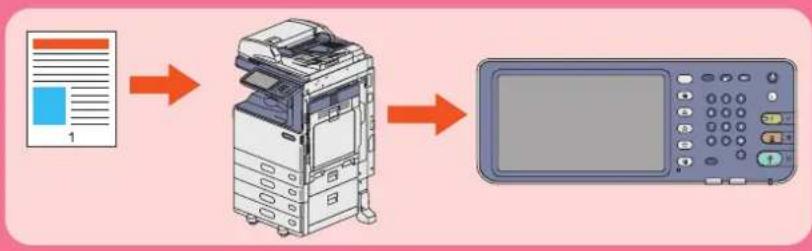 OKI ES9475 MFP - Enregistrement des paramètres de scan fréquemment utilisés dans des modèles - 1