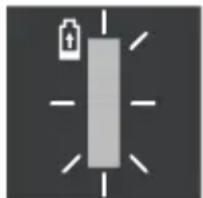 DREMEL CS12V - Continuous light green battery charge indicator - 1