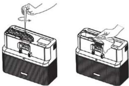 EZICLEAN I-Bot Z5 EVO - Parts maintenance/3.2 Dust collector maintenance - 6