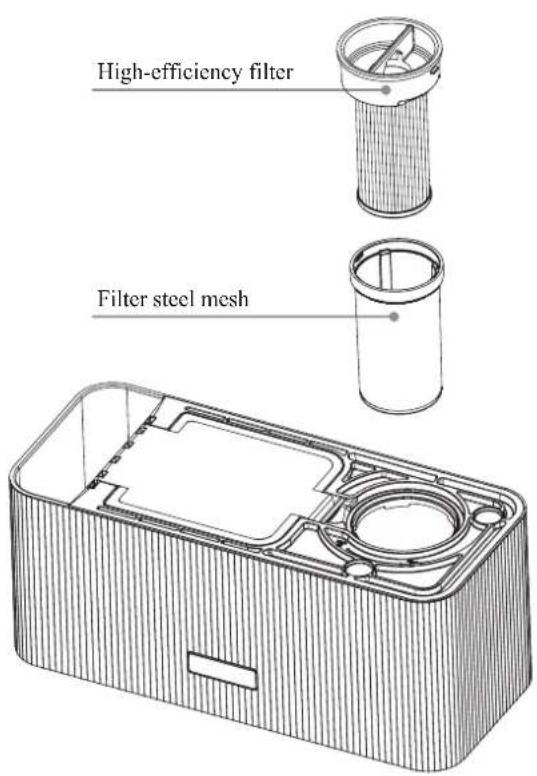 EZICLEAN I-Bot Z5 EVO - Automatic dust collection charging dock - 3