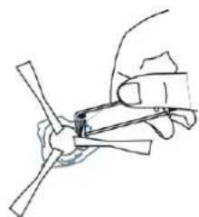 EZICLEAN I-Bot Z5 EVO - Component maintenance/3.3 Side brushes - 2