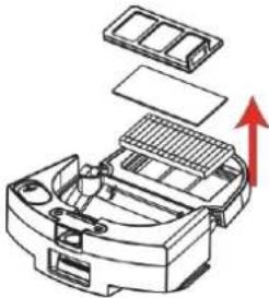 EZICLEAN I-Bot Z5 EVO - Parts maintenance/ 3.1 Dust container maintenance - 3