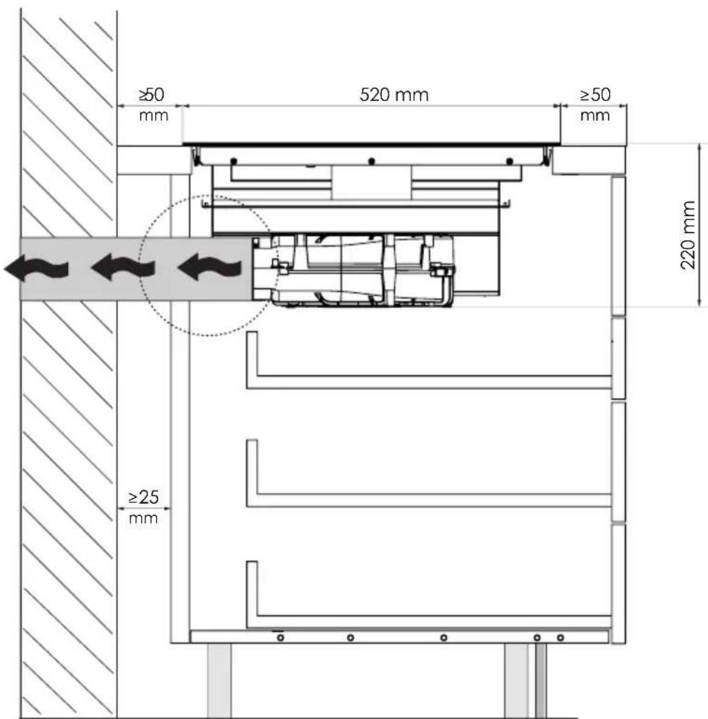 Pando E-395 - Suction version installation Suction version installation - 3