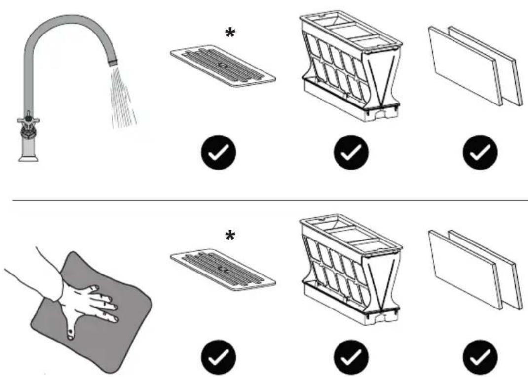 Pando E-395 - Cleaning of components - 1