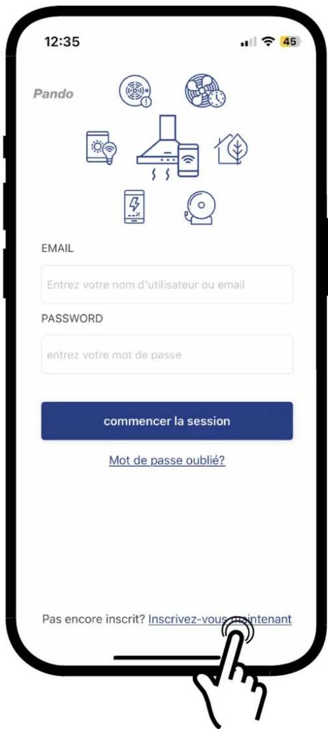 Pando I-894 - L'INSTALLATION ET L'UTILISATION DE L'APPLICATION : COMMENT CONNECTER VOTRE CLOCHE : - 3