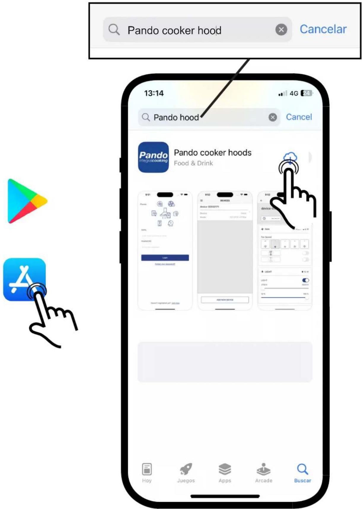 Pando I-894 - INSTALLATION AND USE OF THE APP: HOW TO CONNECT YOUR BELL: - 1