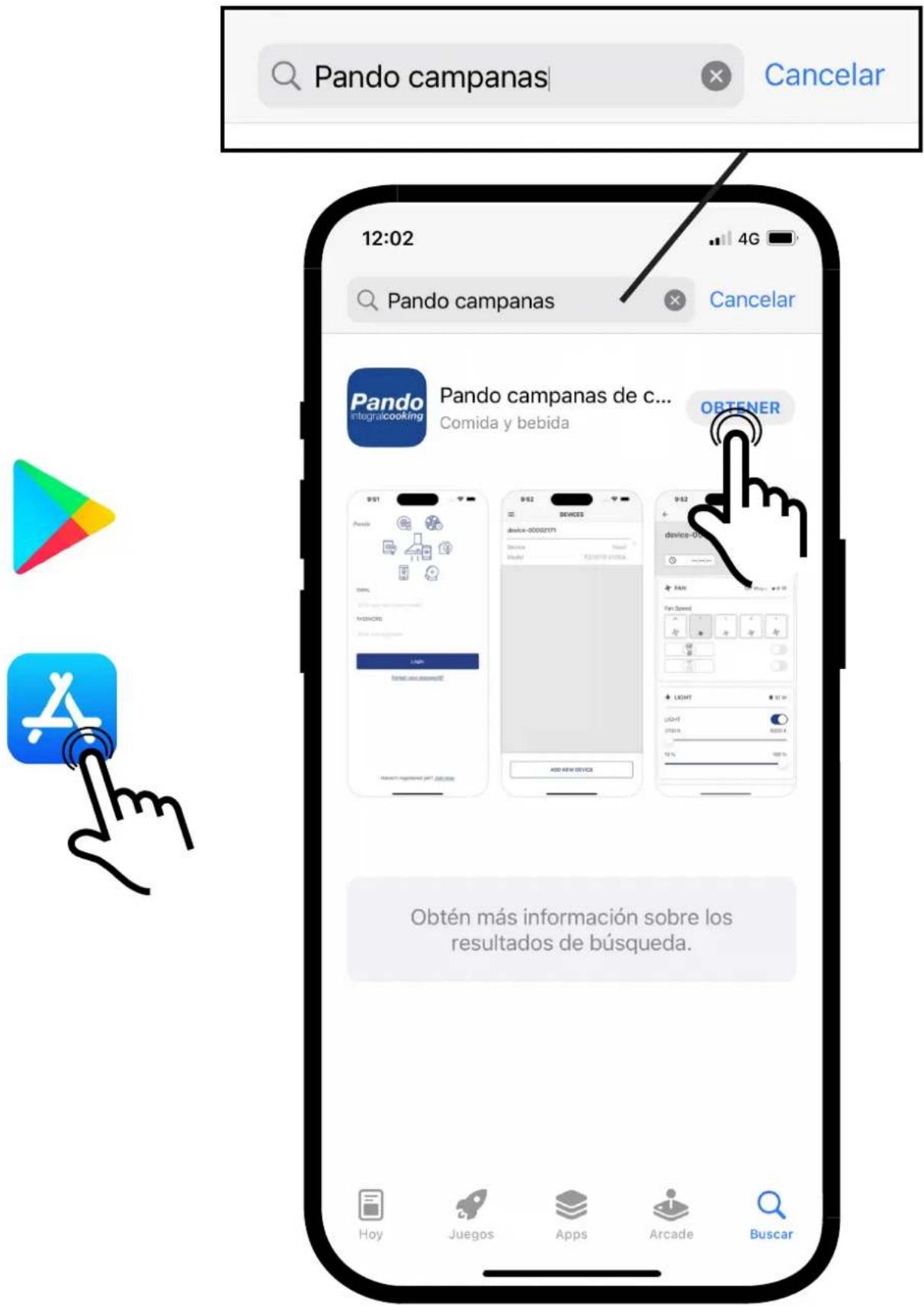 Pando I-894 - COMO CONECTAR SU CAMPANA: - 1