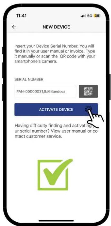 Pando I-894 - ENROLLMENT DIRECT MODE with control - 14