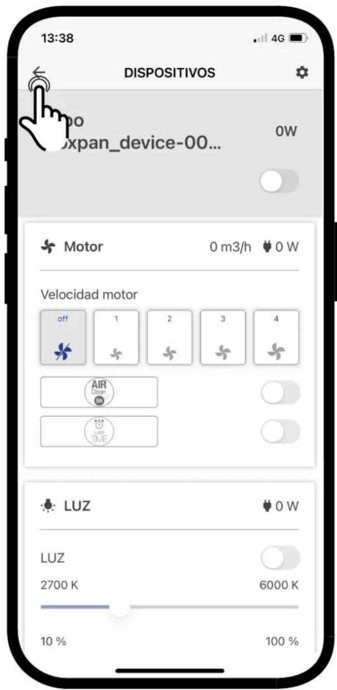 Pando I-894 - NOTA: CONFIGURAR DISPOSITIVO SEGÚN EL MODELO Y LAS CARACTERISTICAS DE SU CAMAPANA - 6