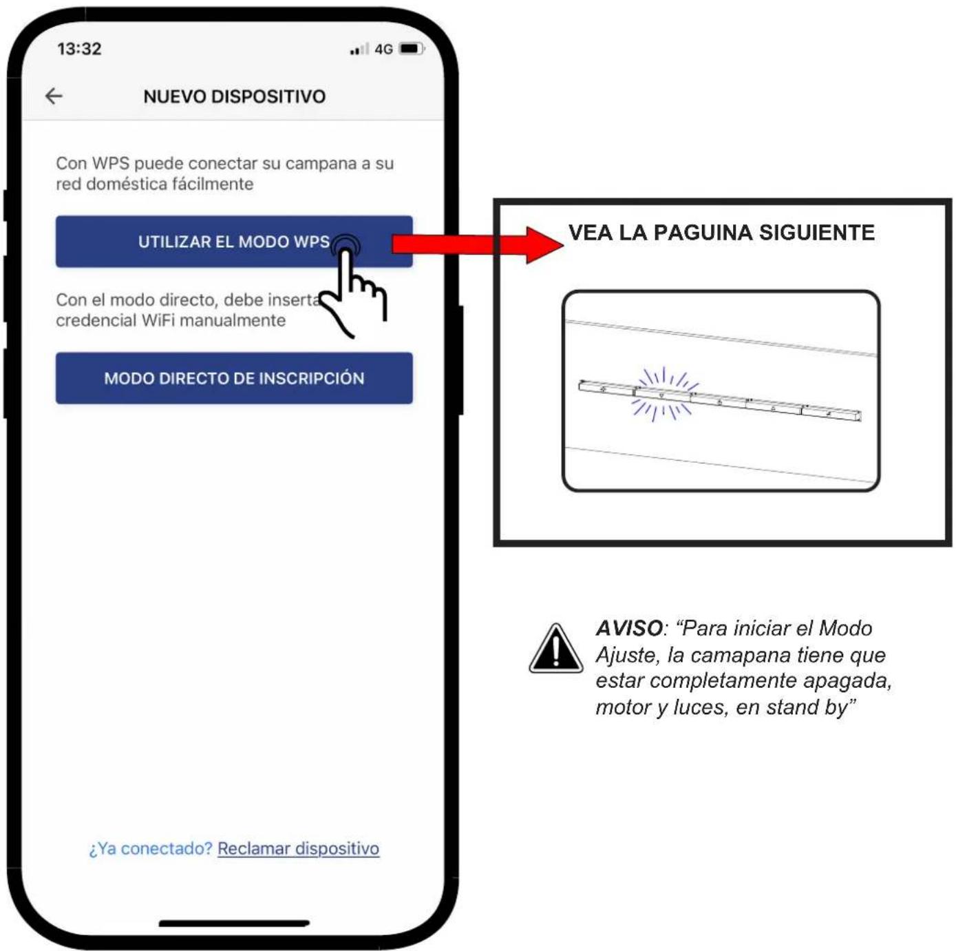 Pando I-894 - CONECTAR POR MODO WPS SOLAMENTA COMO ALTERNATIVA AL MODO DIRECTO DE INSCRIPCIÓN - 3