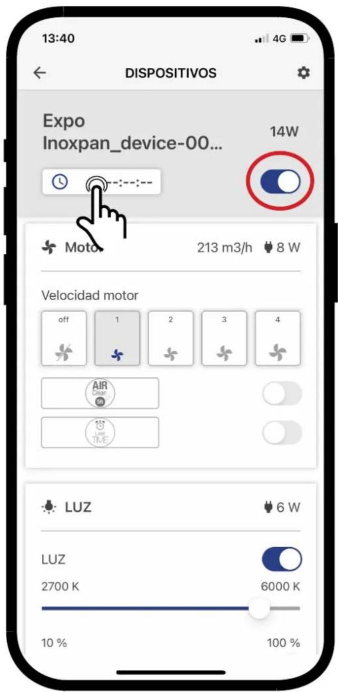 Pando I-894 - NOTA: CONFIGURAR DISPOSITIVO SEGÚN EL MODELO Y LAS CARACTERISTICAS DE SU CAMAPANA - 4