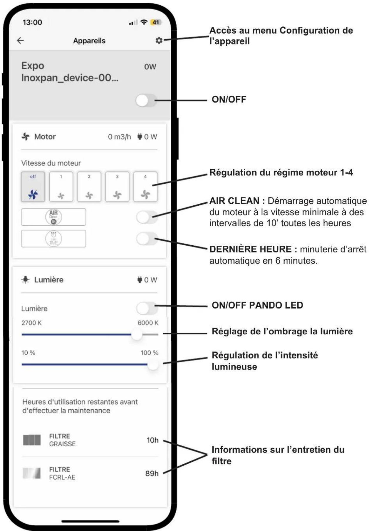 Pando I-894 - MODE D'ENREGISTREMENT DIRECT avec télécommande - 26
