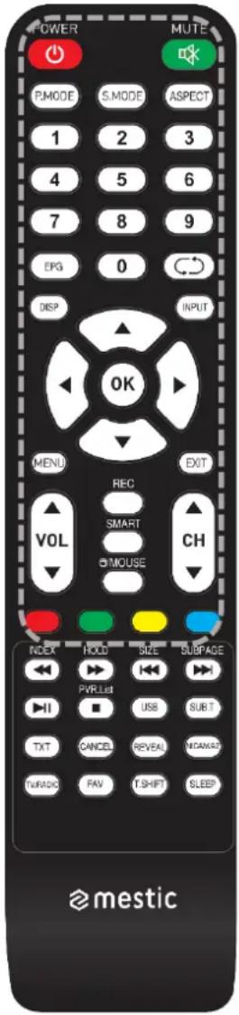 Mestic MTV-24 - TELECOMANDO (IT) - 1