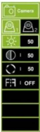 Mestic MC-200 - Menu options Image settings - 1