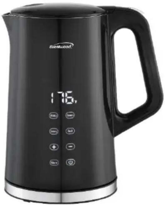 Brentwood KT-2015DBK - HERVIDOR ELÉCTRICO BOUILLOIRE ÉLECTRIQUE - 1
