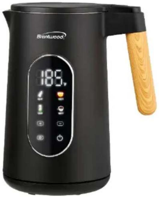 Brentwood KT-2014DBK - HERVIDOR ELÉCTRICO BOUILLOIRE ÉLECTRIQUE - 1