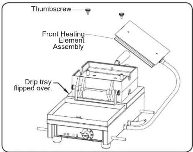 KRAMPOUZ KWMSL.4BR46620 - BURN HAZARD: Allow unit to cool before performing any cleaning, adjustments, or maintenance. - 3