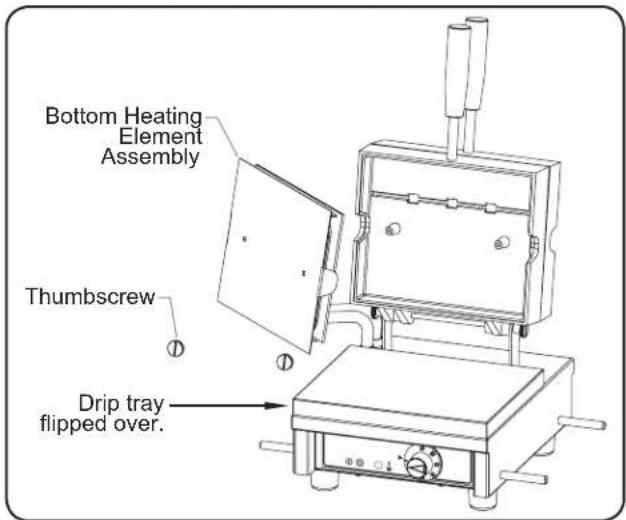 KRAMPOUZ KWMSL.4BR46620 - BURN HAZARD: Allow unit to cool before performing any cleaning, adjustments, or maintenance. - 2