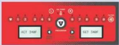 Vulcan 1VK45A - TO REVIEW SETTINGS: - 1