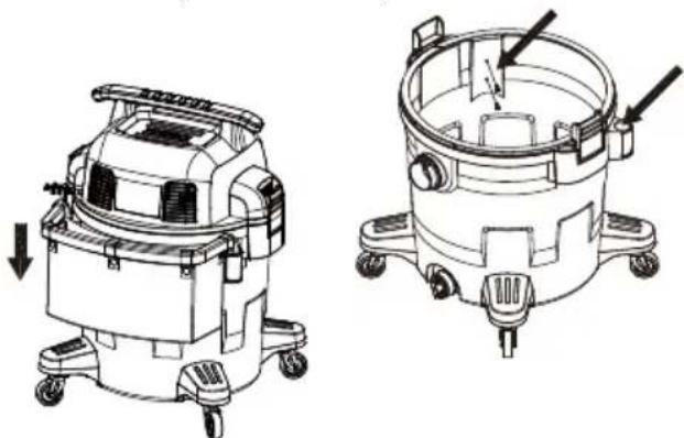 DEWALT DXV12P - ACCESSORY BAG HOLDER ASSEMBLY - 1