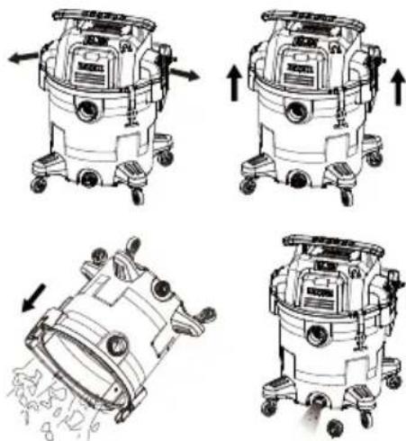 DEWALT DXV12P - ADVERTENCIA: - 1