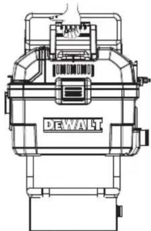 DEWALT DXV06G - DETACH VAC - 2