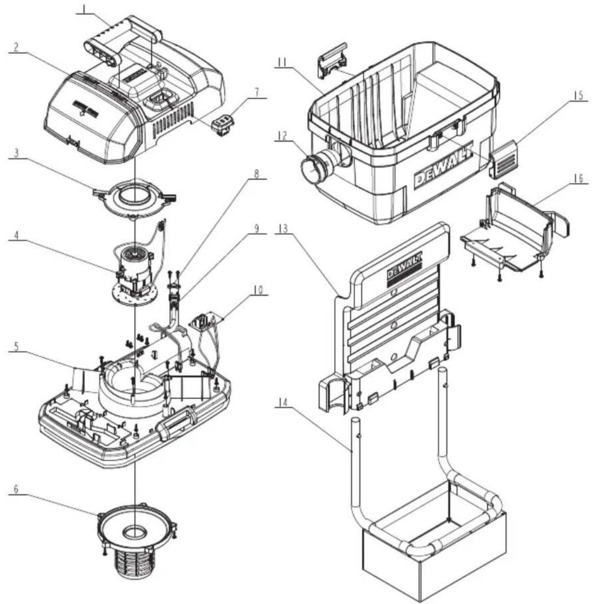 DEWALT DXV06G - TROUBLESHOOTING - 1