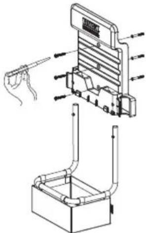 DEWALT DXV06G - INSTALLATION DU SUPPORT DE SAC D'ACCESSOIRES - 1
