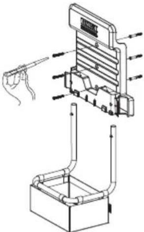 DEWALT DXV06G - INSTALACIÓN DEL SOPORTE DE BOLSA ACCESORIO - 1