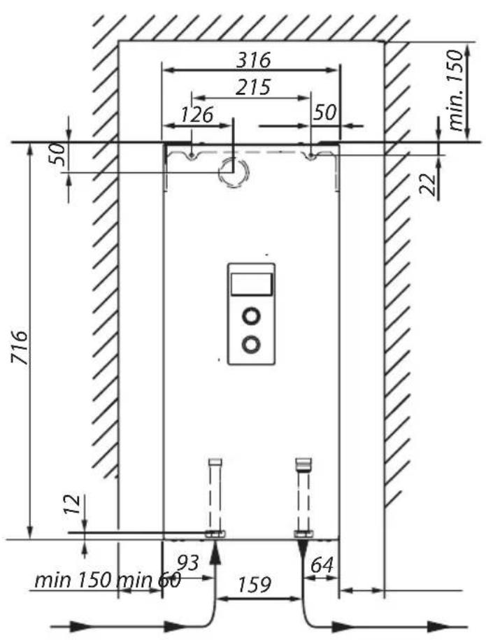 KOSPEL EKCO.M3-24 - Schéma de raccordement des chaudières à l'installation du chauffage central - 3