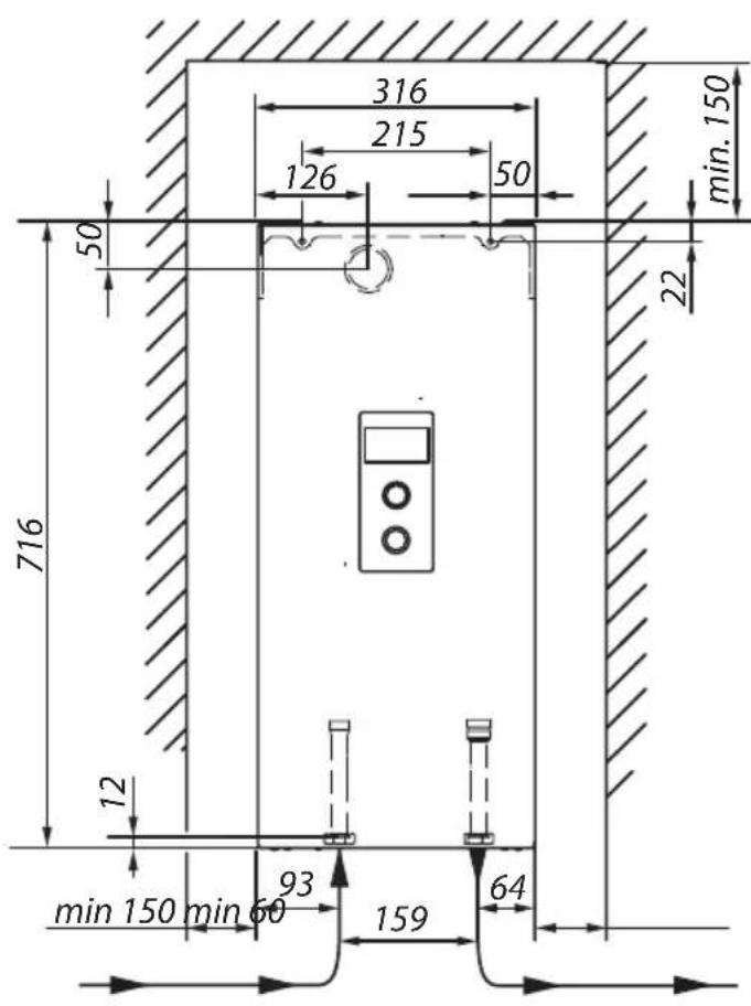 KOSPEL EKCO.M3-20 - Scheme de raccordement des chaudières à l'installation du chauffage central - 3