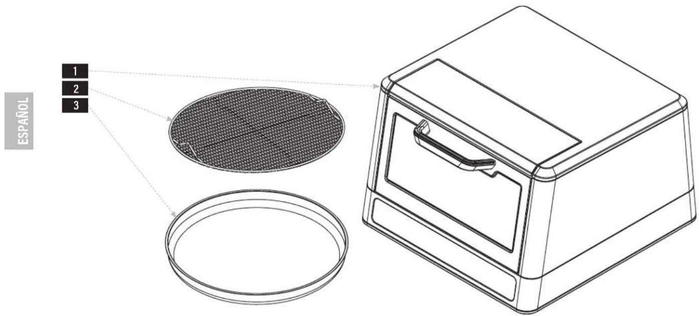 Blackstone 8013 - VISTA EN DESPIECE ORDENADO - 1