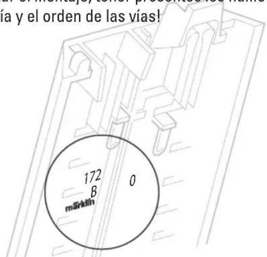 Märklin 29653 - Montaje de las vías - 1