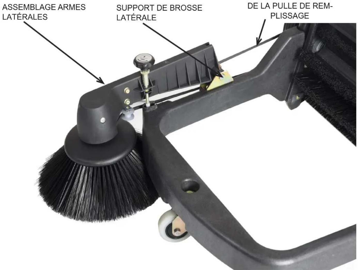 TORNADO 96190 - Assemblage de larosse latérale - 3