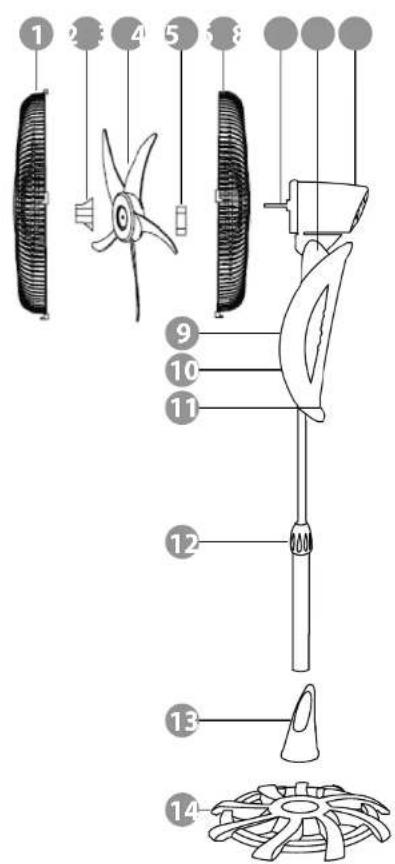 Teesa TSA8019 - 1