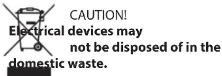 Cloer 3531 - Environmentally friendly disposal - 1