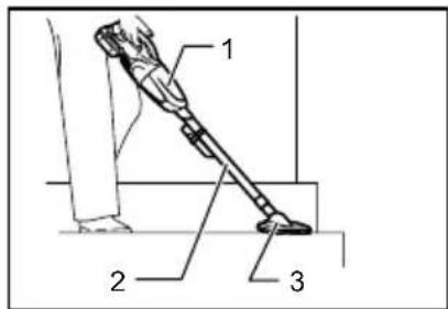 MAKITA XLC02 - Nozzle + Extension wand (Straight pipe) - 1