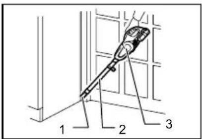 MAKITA XLC02 - Boquilla de esquina + Vara de extensión (tubo recto) - 1