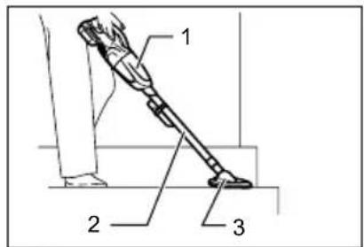 MAKITA XLC02 - Buse et baguette rallonge (tuyau rectiligne) - 1