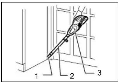 MAKITA XLC02 - Buse à angle et baguette rallonge (tuyau rectiligne) - 1