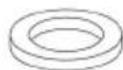 BEKO FBS63121WD - Parts for Gas Connection - 1