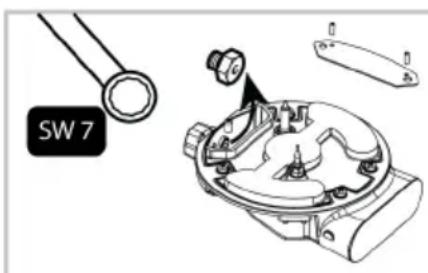 BEKO FBS63121WD - Exchange of injector for the burners - 3