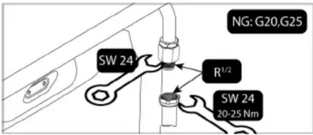 BEKO FBS63121WD - EN 10226 R1/2" type connection - 2