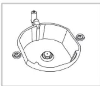 BEKO FBS63121WD - Exchange of injector for the burners - 1