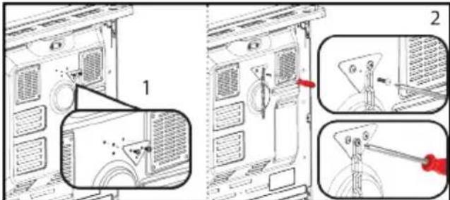 BEKO FBS63121WD - If your product has 1 safety chains; - 1