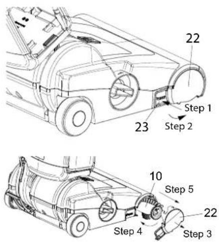 Kärcher Sensor Bp - Kärcher Battery Power+ Units Mounting and Removal - 1