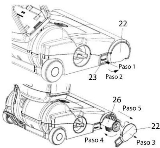 Kärcher Sensor Bp - Montaje y desmontaje de las unidades Battery Power+ de Kärcher - 1